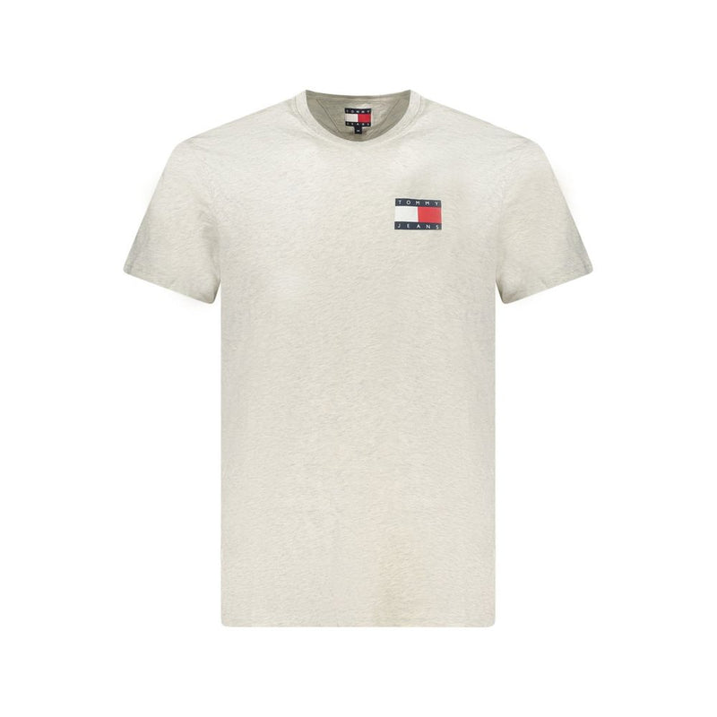 Tommy Hilfiger Grigio Katoenen Heren T-shirt