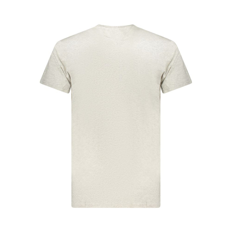 Tommy Hilfiger Grigio Katoenen Heren T-shirt