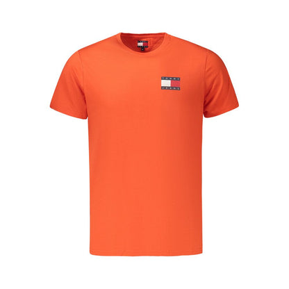 Tommy Hilfiger Arancione Cotton Men's T-Shirt