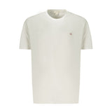 T-shirt en coton blanc pour homme Calvin Klein