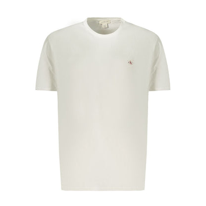 T-shirt en coton blanc pour homme Calvin Klein