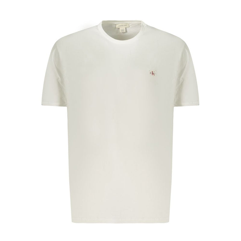 Calvin Klein Bianco Katoenen Heren T-shirt