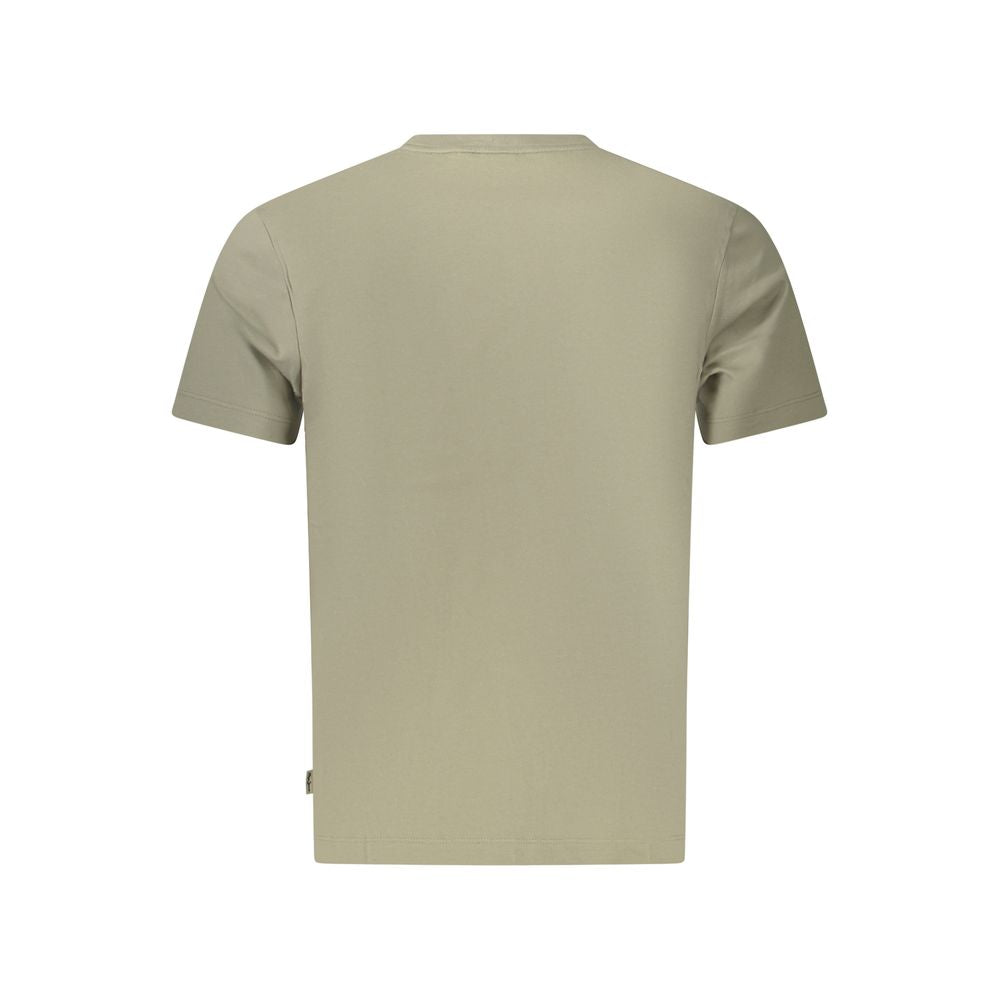 Pepe Jeans Verde T-Shirt en Coton pour Hommes
