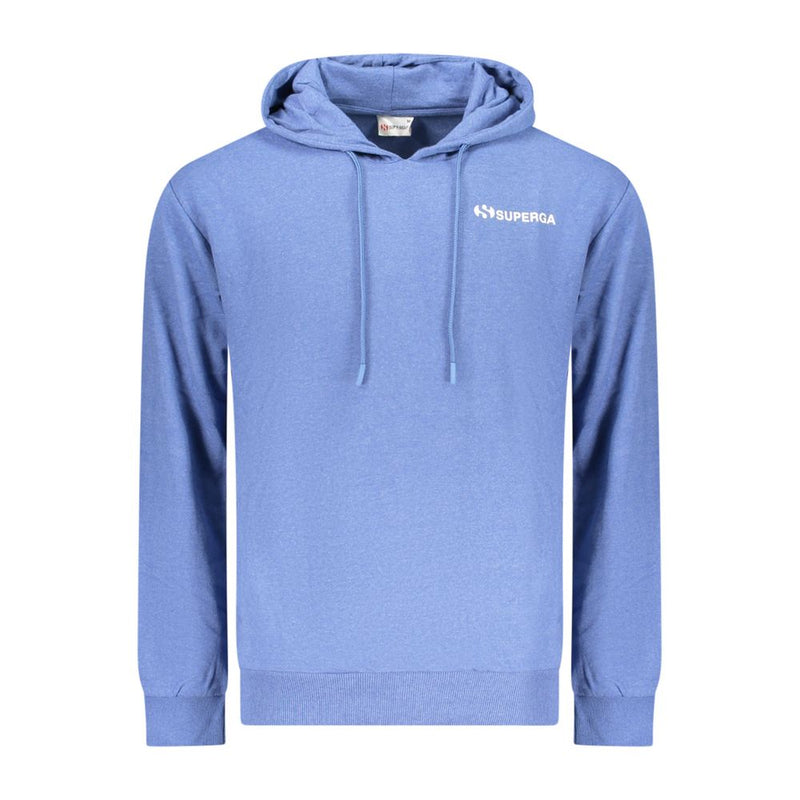 Superga Azzurro Katoenen Heren Sweatshirt