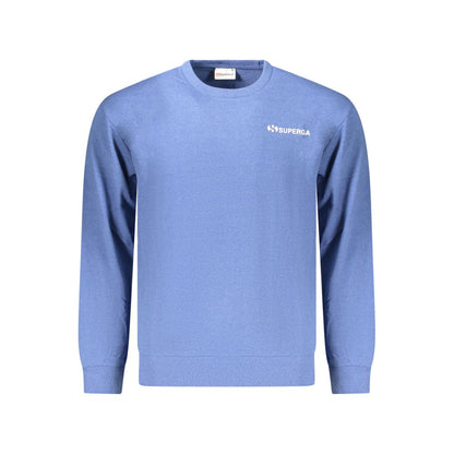 Superga Azzurro Katoenen Heren Sweatshirt