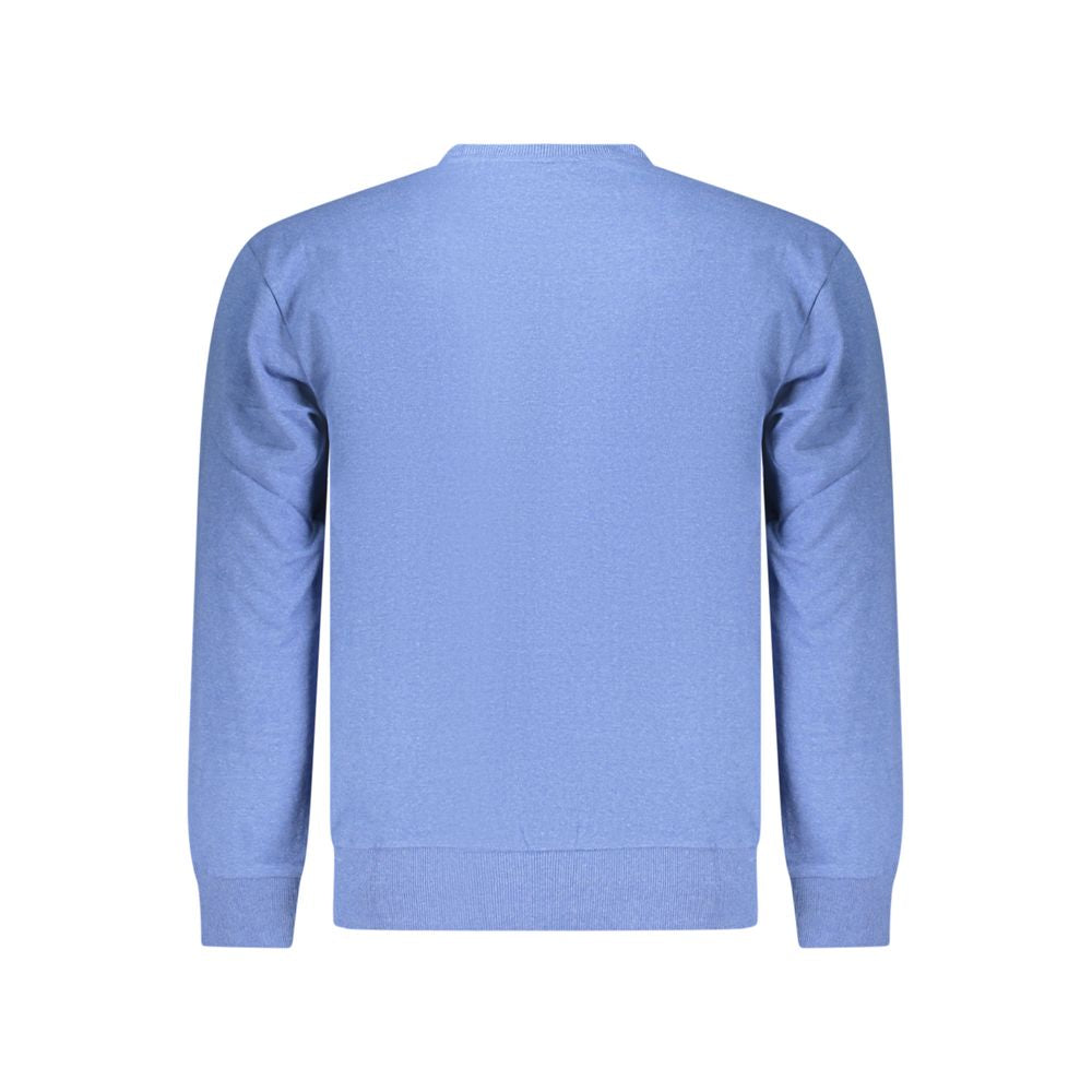 Superga Azzurro Sweatshirt en Coton pour Hommes