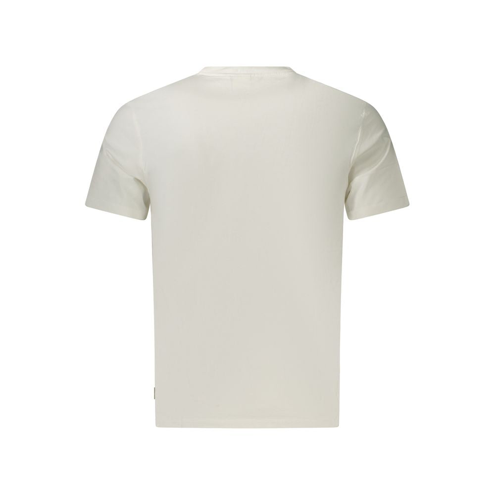 Pepe Jeans Bianco T-Shirt en Coton pour Homme