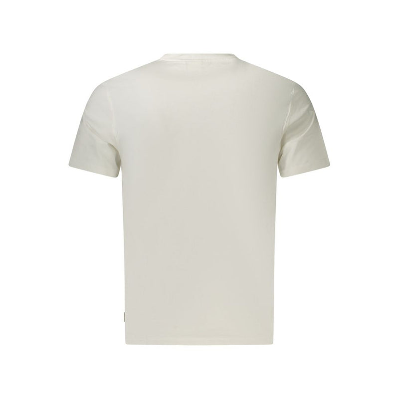 Pepe Jeans Bianco Katoenen T-shirt voor Heren