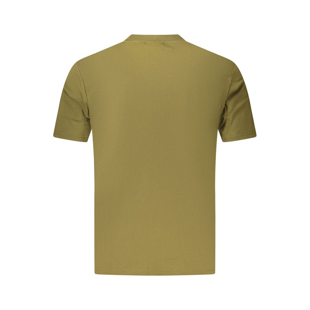 Napapijri Verde T-Shirt en Coton pour Homme