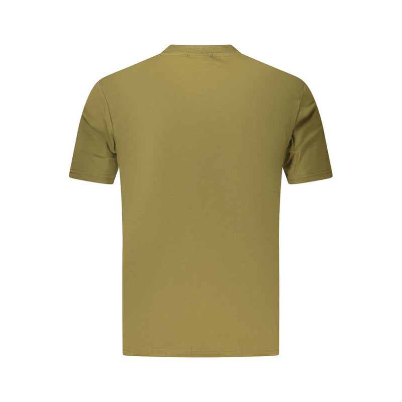 Napapijri Verde Cotton Men's T-Shirt - Effortless Style