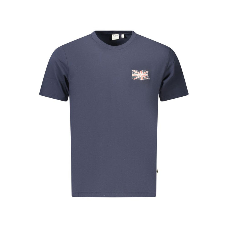 Pepe Jeans Blauw Katoenen Heren T-Shirt