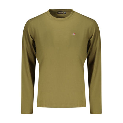 Napapijri Groen Katoenen Heren T-shirt