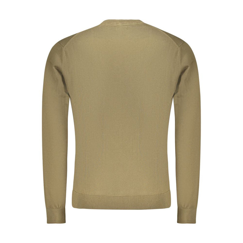 Napapijri Verde Cotton Men's Long-Sleeve Shirt
