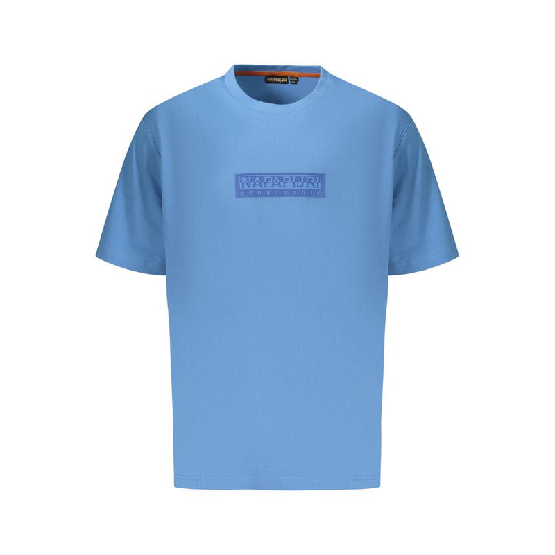 Napapijri Azzurro Katoenen T-shirt voor Heren