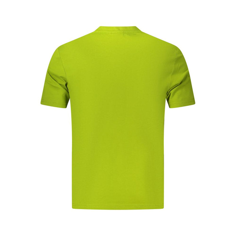 Napapijri Verde Cotton Men's T-Shirt - Sustainable Style