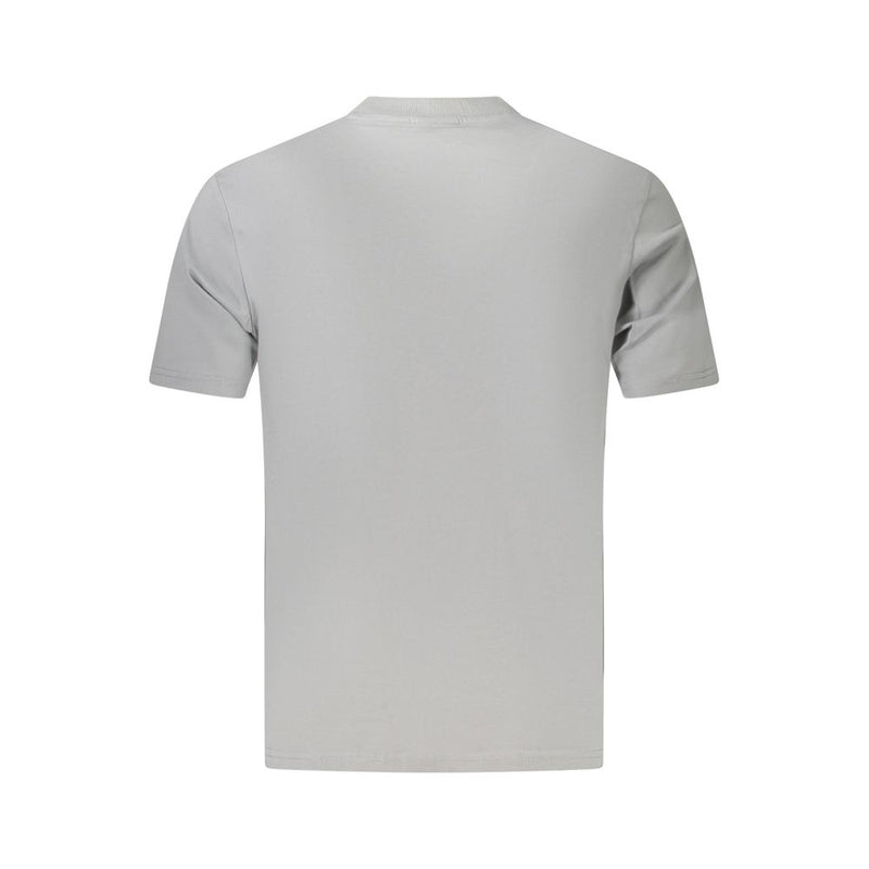 Napapijri Grigio T-Shirt en Coton pour Hommes