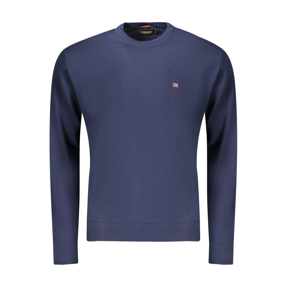 Napapijri Blue Cotton Men's Shirt - Casual Elegance