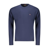 Napapijri Blue Cotton Men's Shirt - Casual Elegance
