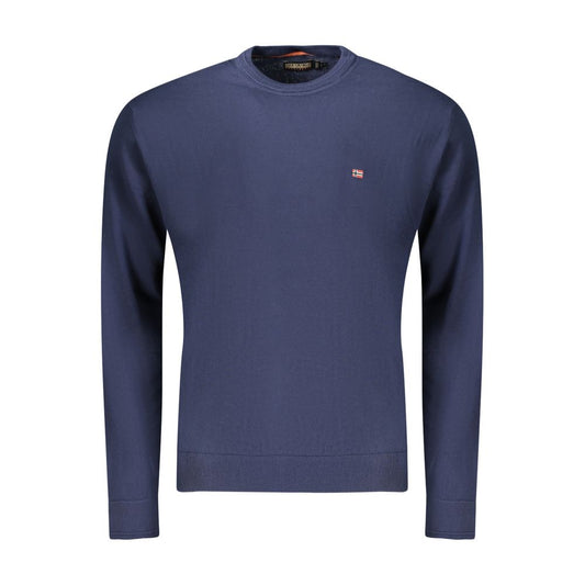 Napapijri Blauw Katoenen Herenoverhemd