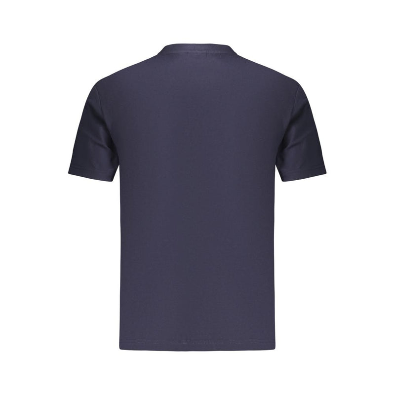 Napapijri Blue Cotton Men T-Shirt - Iconic Style & Comfort