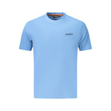 Napapijri Blue Cotton T-Shirt - Relaxed Fit for Men