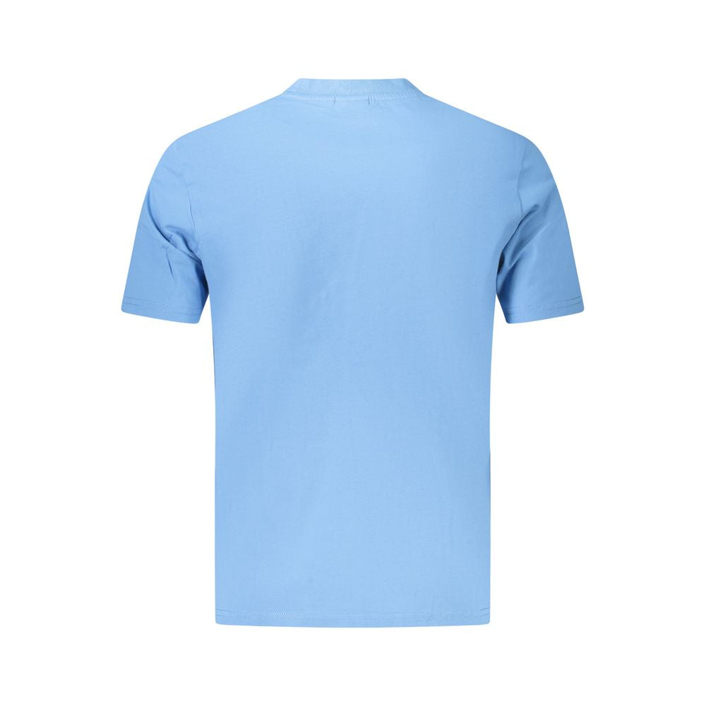 Napapijri Blue Cotton T-Shirt - Relaxed Fit for Men