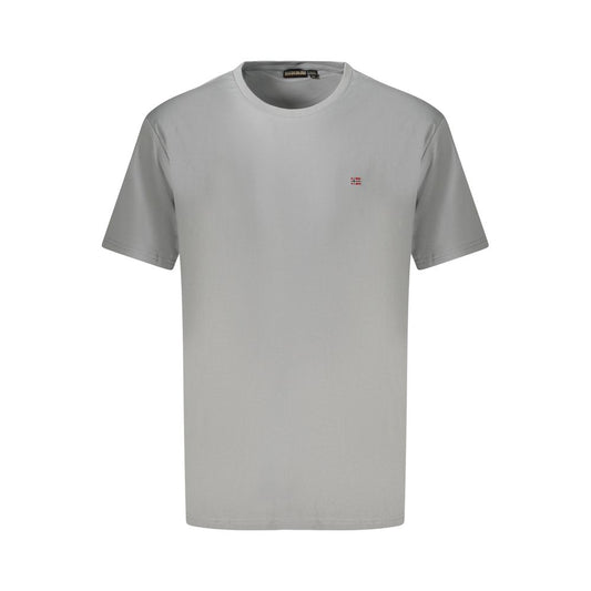 Napapijri Grijs Katoenen T-shirt