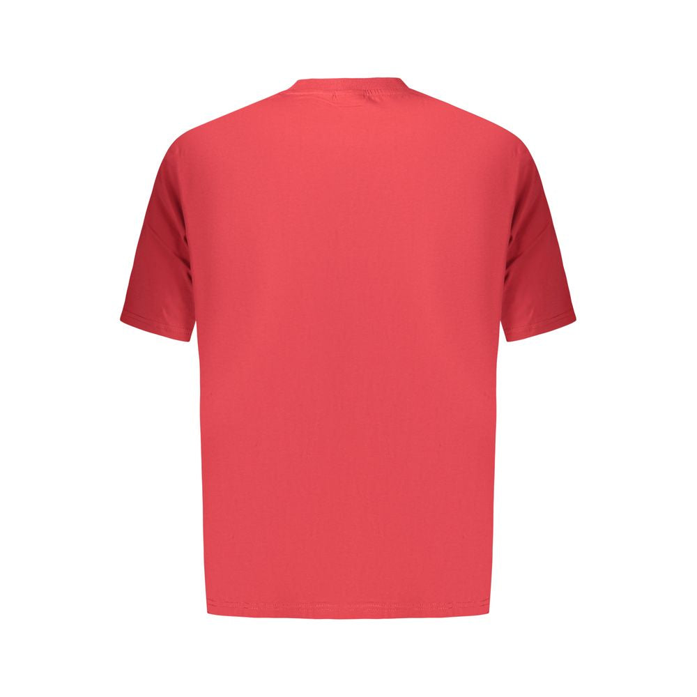 T-Shirt en Coton Rouge Napapijri pour Homme