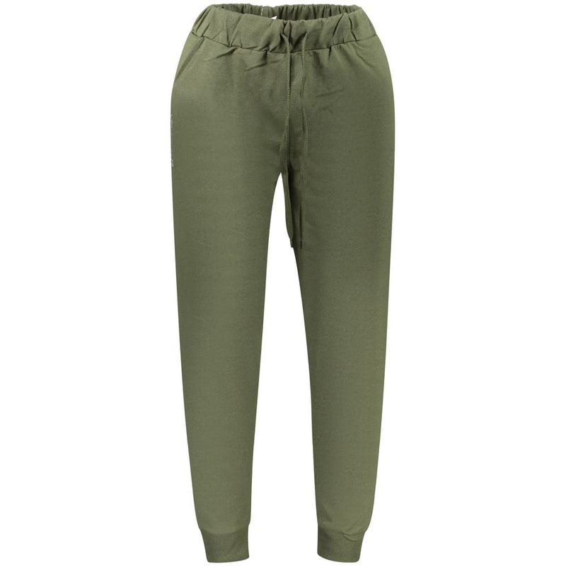 Superga Green Cotton Joggers - Comfort and Style for Men