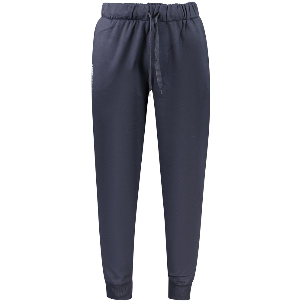 Superga Blue Cotton Joggers - Comfortable Workout Pants for Men