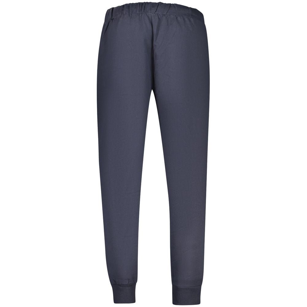 Superga Blue Cotton Joggers - Comfortable Workout Pants for Men