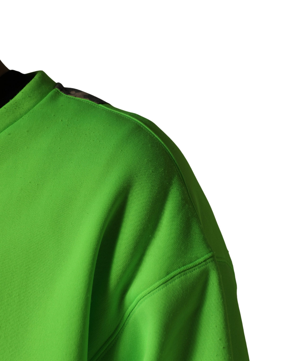 Sweat-shirt Dolce &amp; Gabbana vert patchwork cœur pour homme
