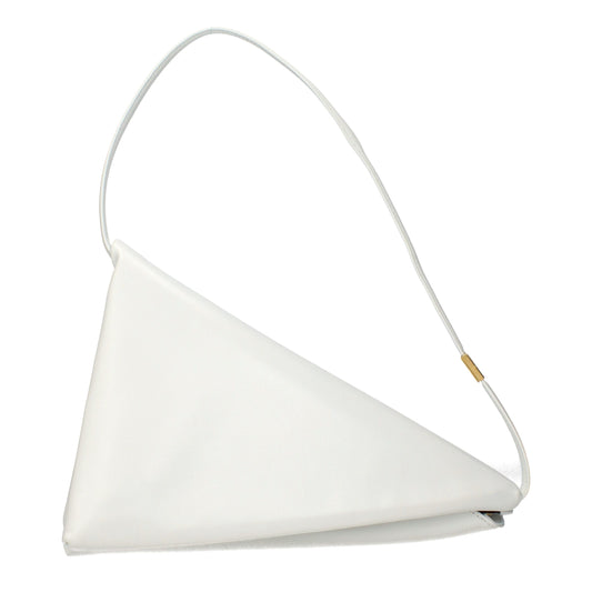 Marni White Leather Shoulder Bag - Stylish & Versatile
