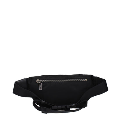 Sac à dos en tissu noir Jimmy Choo