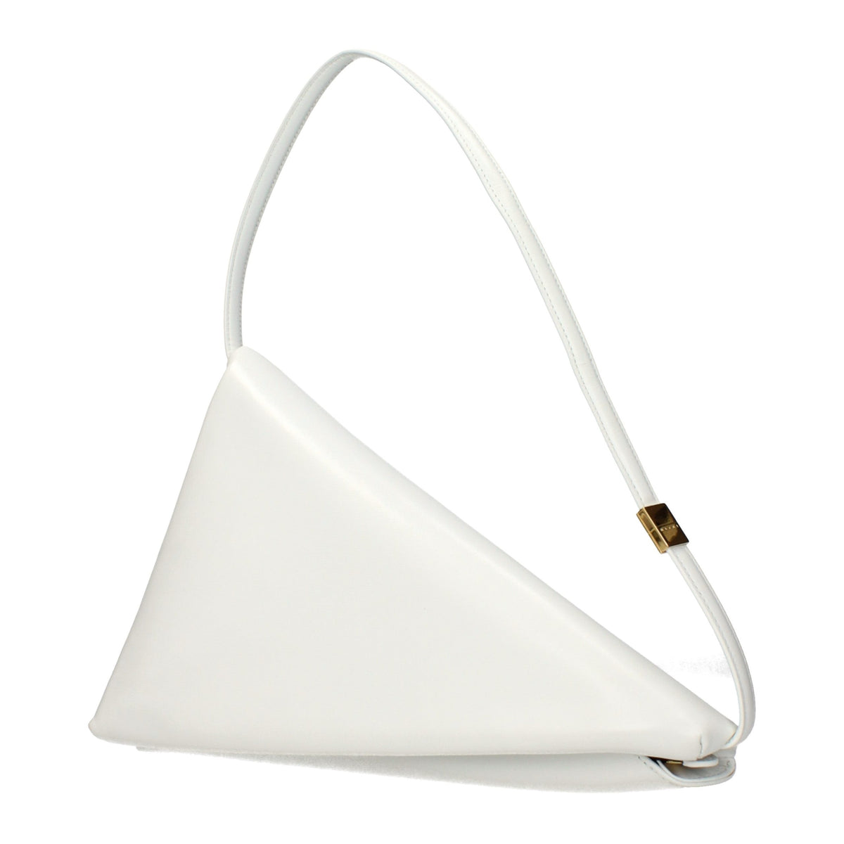 Marni White Leather Shoulder Bag - Chic and Functional Design