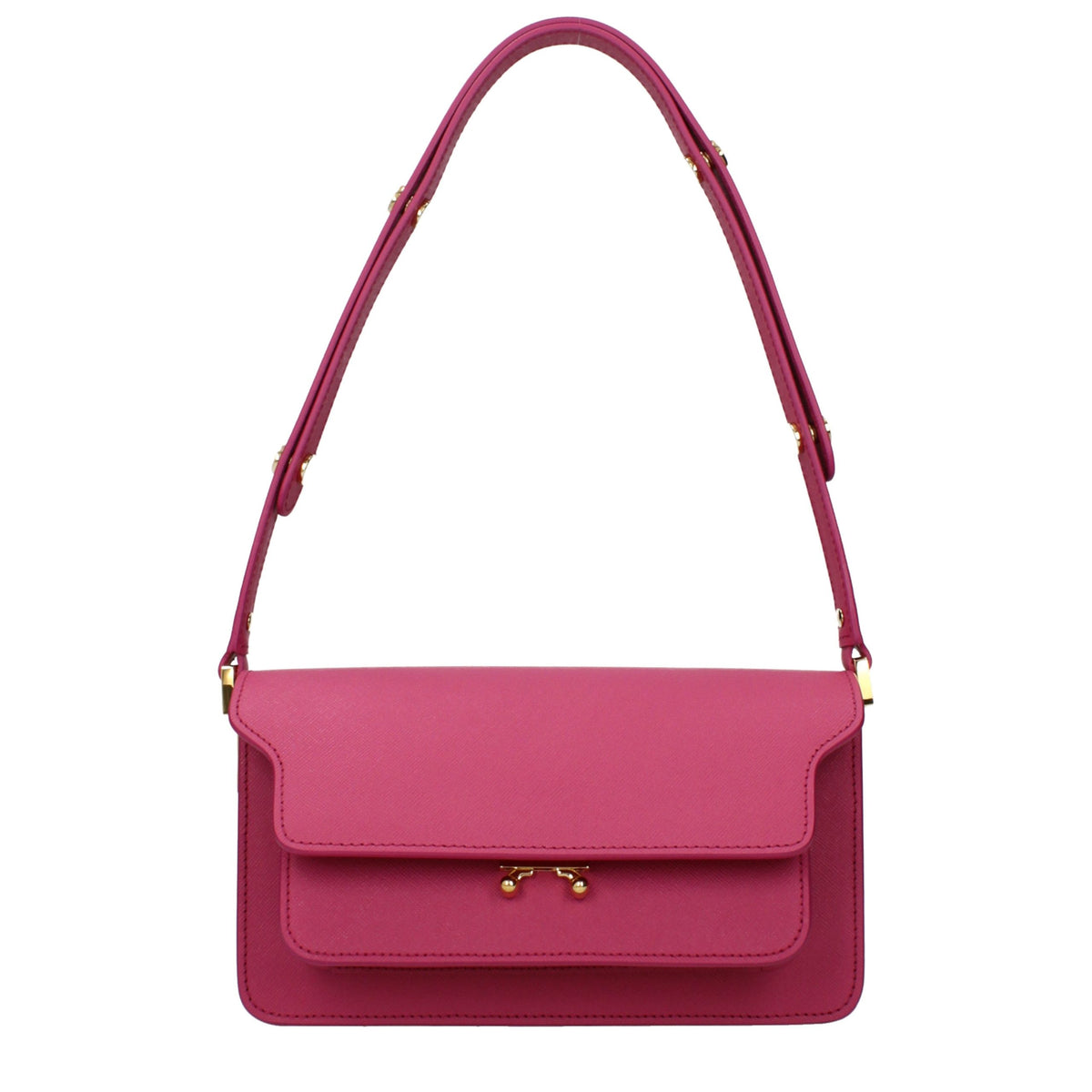 Marni Pink Leather Shoulder Bag - Élégance et Polyvalence