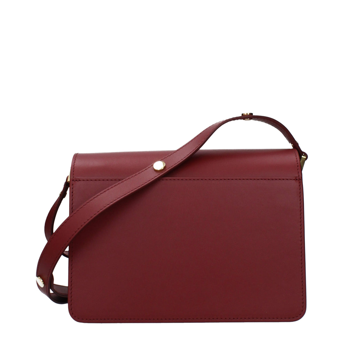 Marni Red Leather Shoulder Bag - Élégance et Polyvalence
