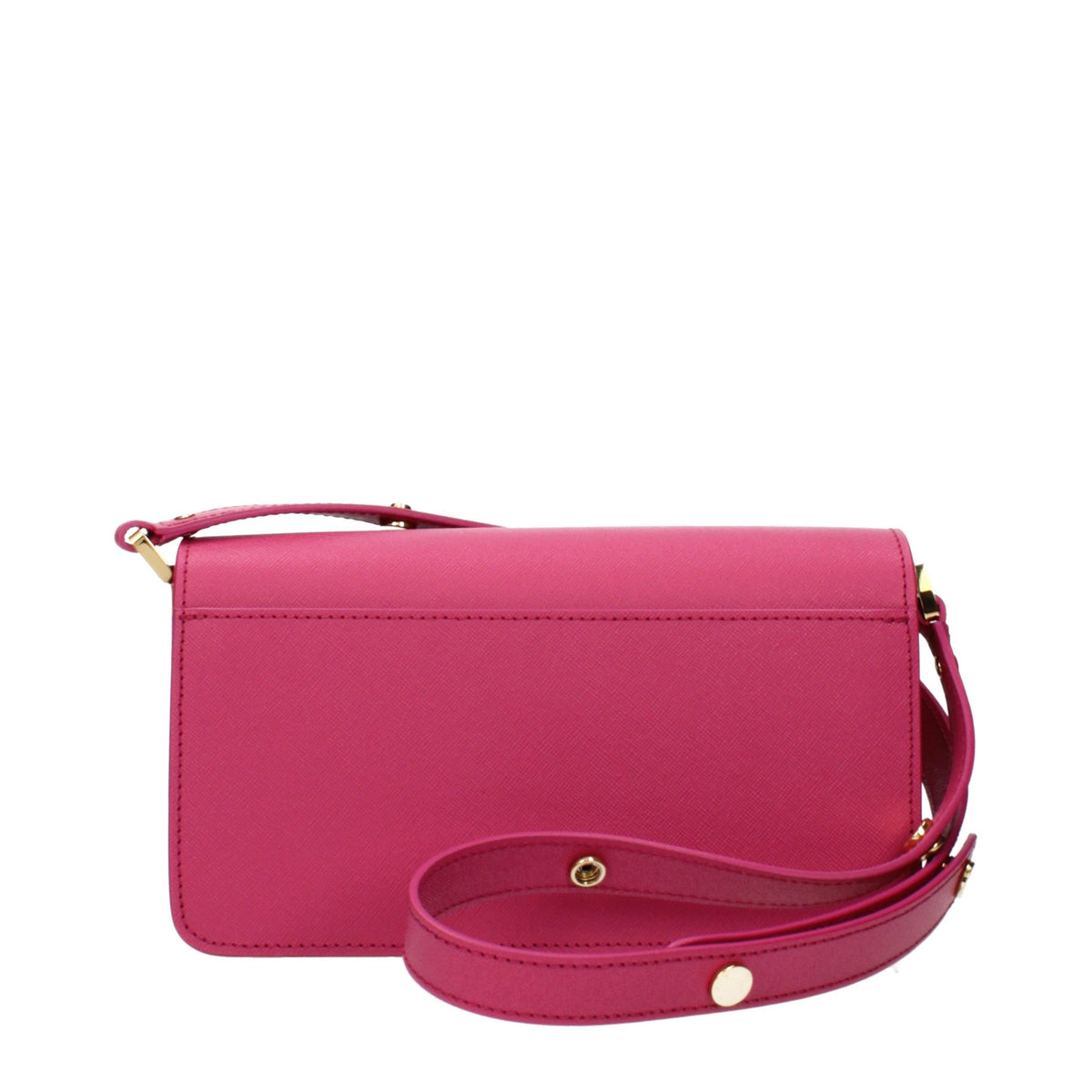 Marni Pink Leather Shoulder Bag - Élégance et Polyvalence