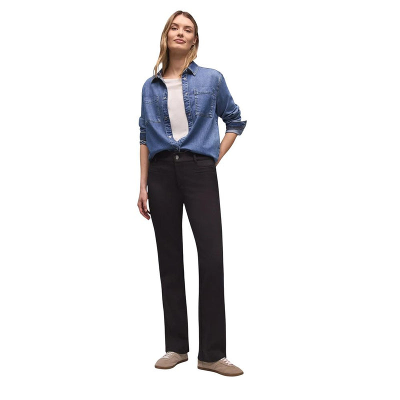 Street One Black Bootcut Jeans - Style York