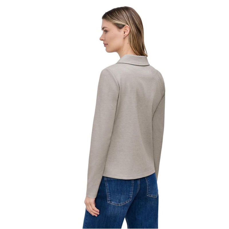Street One Beige Polyacrylic Blazer for Women - Stylish & Versatile