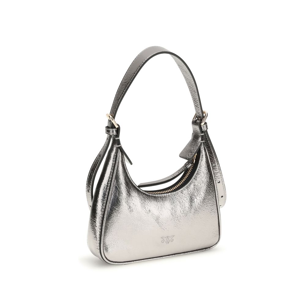 PINKO Silver Lamb Ovis Aries Handbag - Baby Miss Pinko