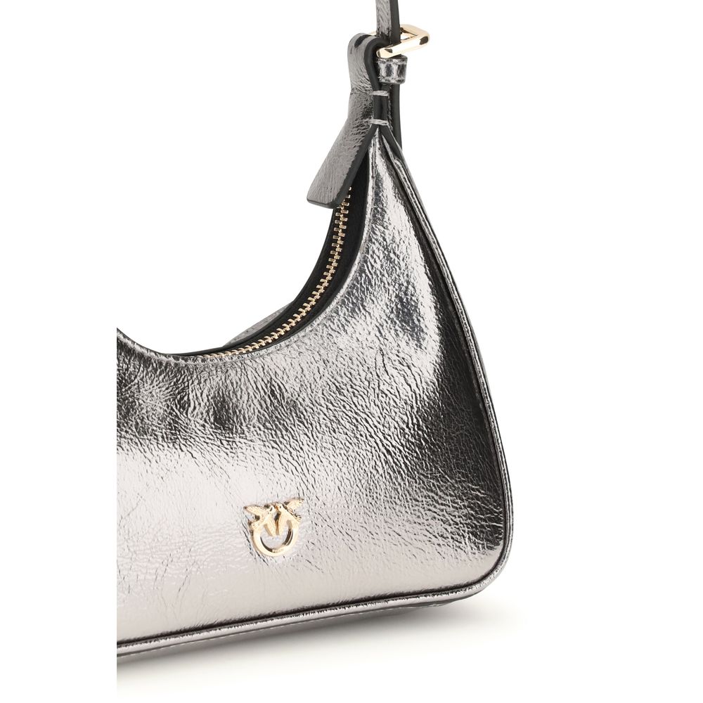 PINKO Silver Lamb Ovis Aries Handbag - Baby Miss Pinko