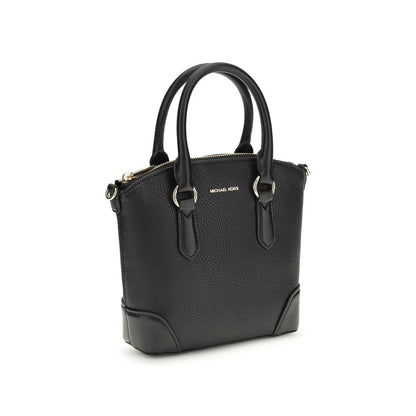 Michael Kors Black Calf Leather Bos Taurus Shoulder Bag