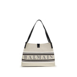 Balmain Multicolor Cotton Shoulder Bag - Élégance et Praticité