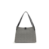 Balmain Black Cotton Shoulder Bag - Stylish Tote for Everyday Use