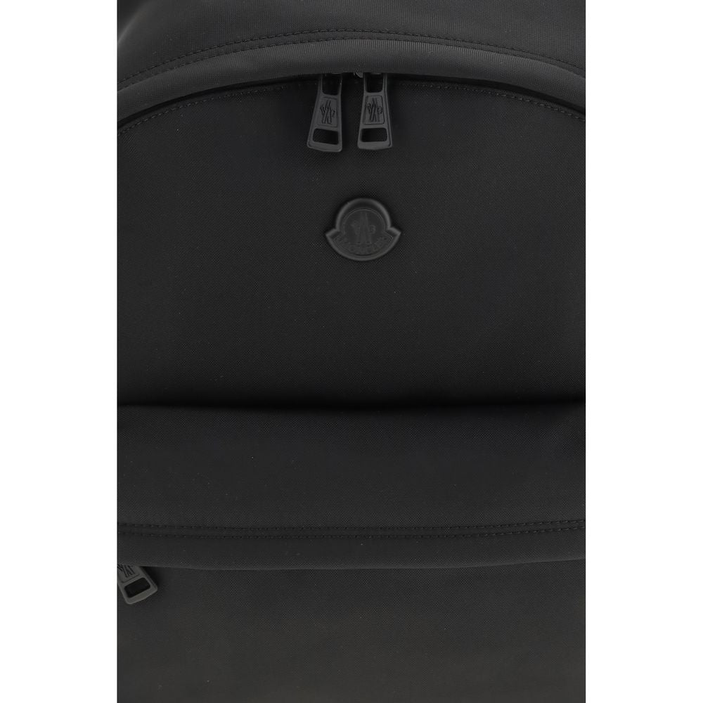 Moncler Zwarte Stoffen Rugzak