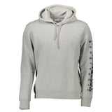 Napapijri Gray Cotton Men Sweater - Stylish & Comfortable