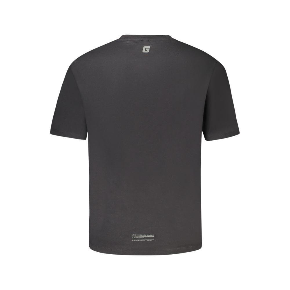 Guess Jeans Zwart Katoenen Heren T-shirt