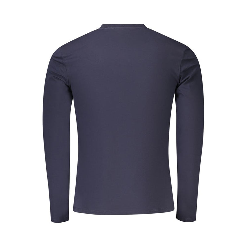 Guess Jeans Blue Organic Cotton Men T-Shirt