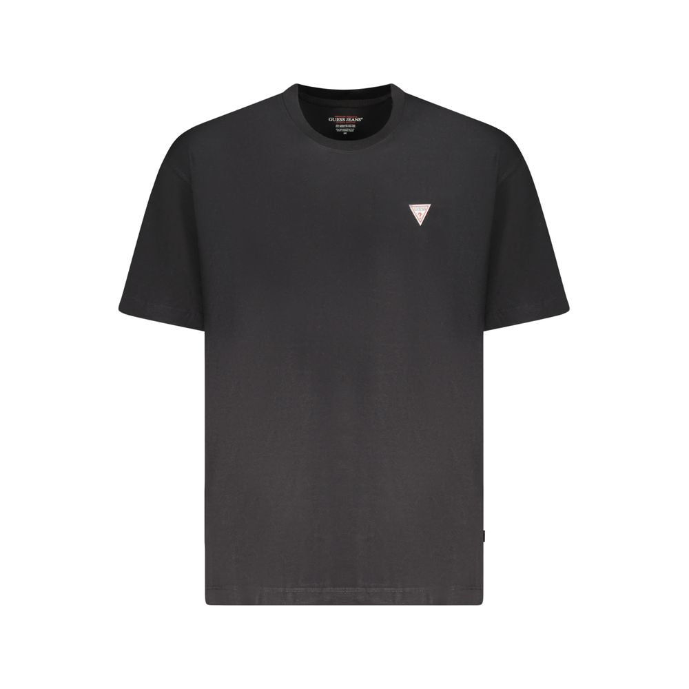 Guess Jeans Nero Cotton Mens T-Shirt - Urban Style Essential
